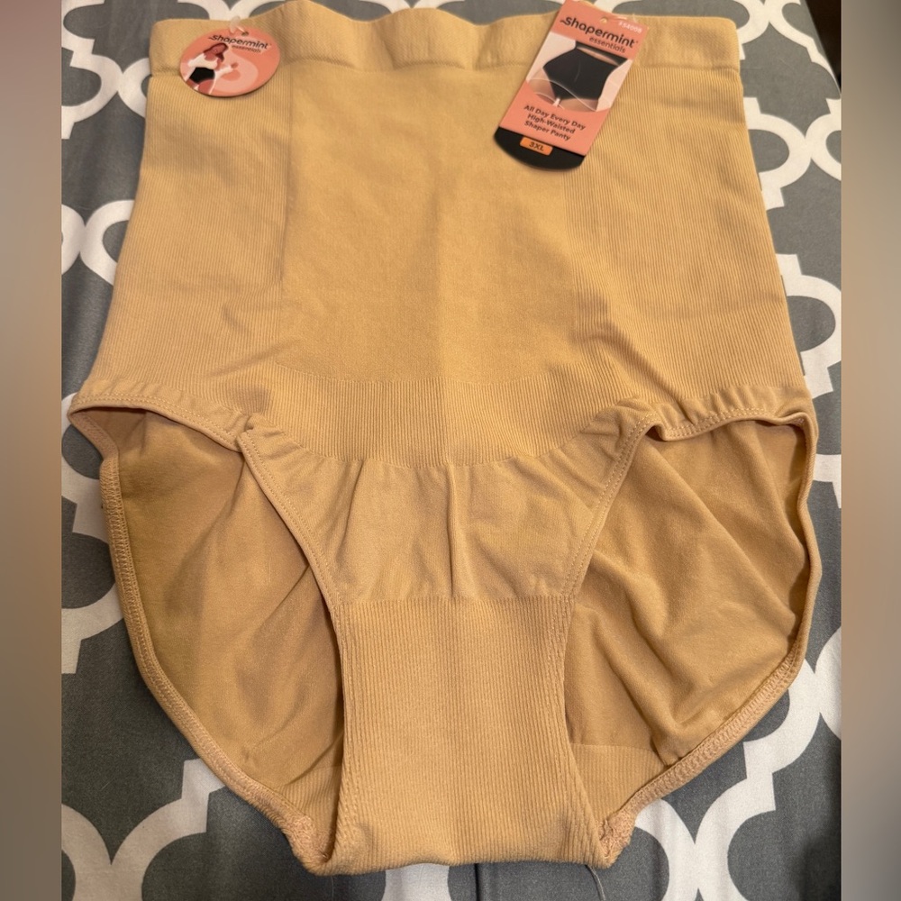 Shapermint Essentials All Day Every Day High-Waisted Shaper Panty. Sz 3XL NWT